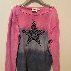 Waffle Star long sleeved shirt